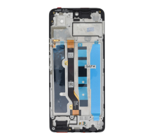 Дисплей Infinix Hot 40 Pro з сенсором та рамкою black (Used) PLS-00-00161272