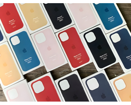 Чохол Silicone Case Full з MagSafe та Анімацією iPhone 14 canary yellow PLS-00-00120569