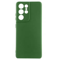 Чохол Silicone Cover Full Camera Samsung S908 Galaxy S22 Ultra dark green PLS-00-00106659