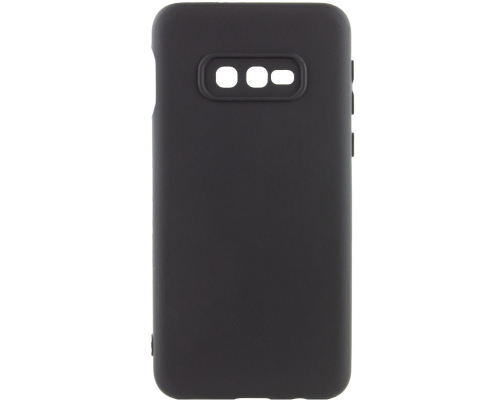 Чохол Silicone Cover Full Camera Samsung G970 Galaxy S10e black PLS-00-00106661