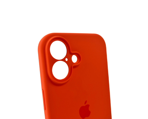 Чохол Silicone Case Full Camera Protective для iPhone 16 orange PLS-00-00130774