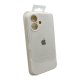 Чохол Silicone Case Full Camera Protective для iPhone 17 white PLS-00-00159826