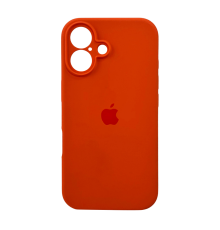 Чохол Silicone Case Full Camera Protective для iPhone 16 orange PLS-00-00130774