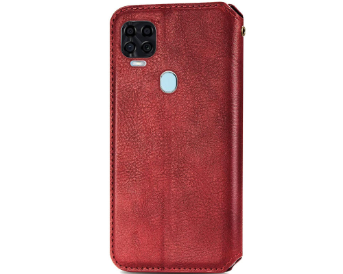 Чохол-книжка Leather Cubic ZTE Blade V2020 red PLS-00-00147942