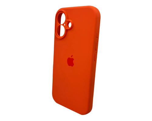 Чохол Silicone Case Full Camera Protective для iPhone 16 orange PLS-00-00130774
