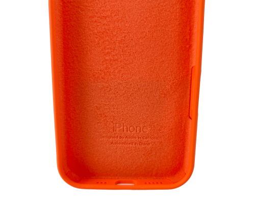 Чохол Silicone Case Full Camera Protective для iPhone 16 orange PLS-00-00130774