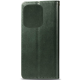 Чохол-книжка Leather GETMAN with card holder TECNO Spark 10 green PLS-00-00128935