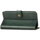 Чохол-книжка Leather GETMAN with card holder TECNO Spark 10 green PLS-00-00128935