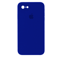 Чохол Silicone Case Квадратні Борти Full Camera iPhone 7 royal blue PLS-00-00107559