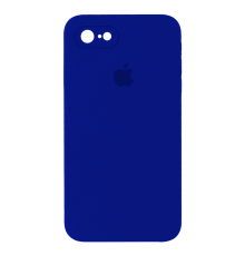 Чохол Silicone Case Квадратні Борти Full Camera iPhone 7 royal blue PLS-00-00107559