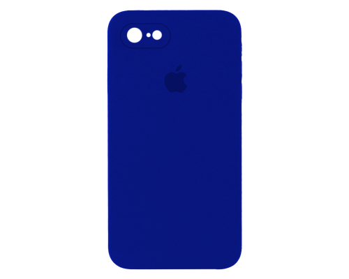 Чохол Silicone Case Квадратні Борти Full Camera iPhone 7 royal blue PLS-00-00107559