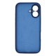Чохол Silicone Case Full Camera Protective iPhone 16 navy blue PLS-00-00130569