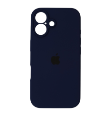 Чохол Silicone Case Full Camera Protective iPhone 16 navy blue PLS-00-00130569