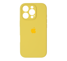 Чохол Silicone Case Full Camera Protective iPhone 16 Pro Max yellow PLS-00-00130592