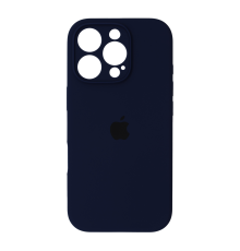 Чохол Silicone Case Full Camera Protective iPhone 16 Pro navy blue PLS-00-00130579
