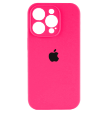 Чохол Silicone Case Full Camera Protective iPhone 16 Pro barbie pink PLS-00-00130845