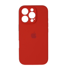 Чохол Silicone Case Full Camera Protective iPhone 16 Pro Max red PLS-00-00130595