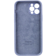 Чохол Silicone Case Full Camera Protective для iPhone 12 Pro Max lavender gray PLS-00-00155405