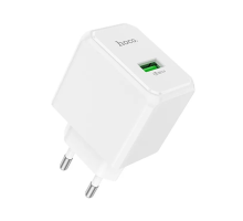 Зарядний пристрій Hoco CS12A 18W 3A USB-A white PLS-00-00114993