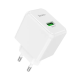 Зарядний пристрій Hoco CS12A 18W 3A USB-A white PLS-00-00114993