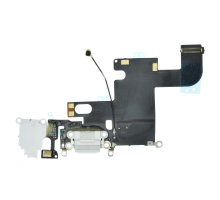 Шлейф iPhone 6 з роз'ємом зарядки white (Original China) PLS-00-00122261