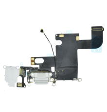Шлейф iPhone 6 з роз'ємом зарядки white (Original China) PLS-00-00122261