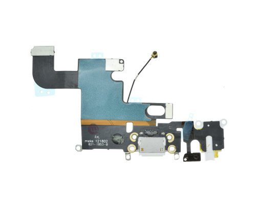 Шлейф iPhone 6 з роз'ємом зарядки white (Original China) PLS-00-00122261