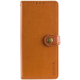 Чохол-книжка Leather GETMAN with card holder Xiaomi Redmi 14C brown PLS-00-00164161