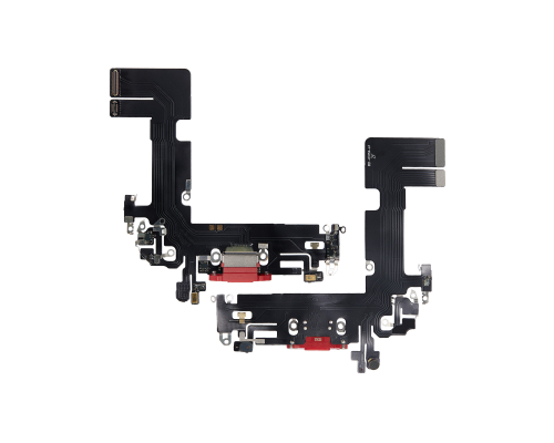 Шлейф iPhone 13 з роз'ємом зарядки red PLS-00-00086179