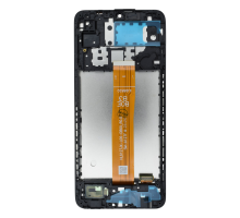 Дисплей Samsung A127 Galaxy A12 (2021) з сенсором та рамкою black PLS-00-00142461