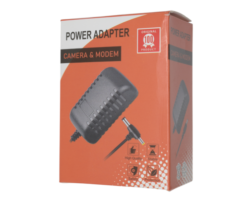 Зарядний пристрій 9V to DC 5.5 x 2.5 мм 2A black PLS-00-00153495