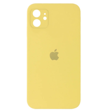 Чохол Silicone Case Full Camera Protective iPhone 12 canary yellow PLS-00-00104595