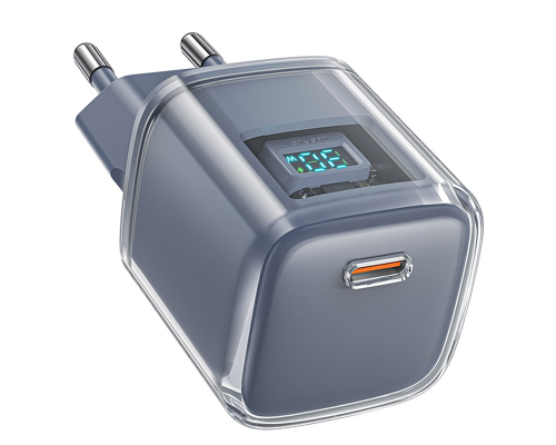 Зарядний пристрій Acefast A53 30W 3A USB-C gray PLS-00-00124210