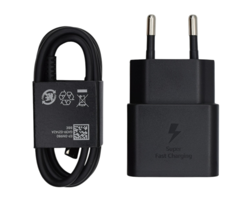 Зарядний пристрій Samsung EP-T2510 25W 3A 1USB-C з кабелем C-C (Original China) black PLS-00-00142475