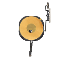 Шлейф iPhone 11 Pro з кнопками гучності та бездротовою зарядкою (Original Used) PLS-00-00107465