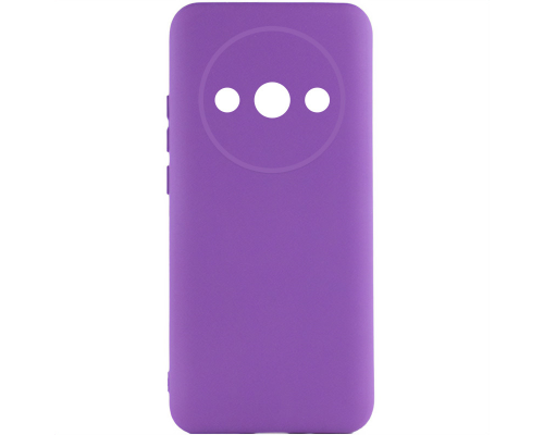 Чохол Silicone Cover Full Camera Xiaomi Redmi A3 purple PLS-00-00126723