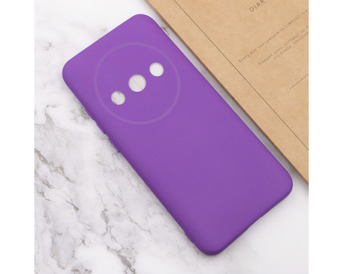Чохол Silicone Cover Full Camera Xiaomi Redmi A3 purple PLS-00-00126723