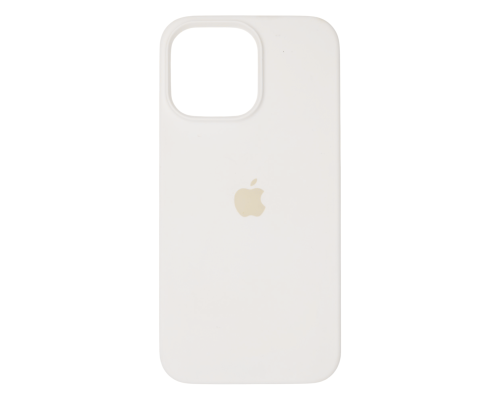 Чохол Silicone Case Full Protective iPhone 14 Pro Max white PLS-00-00099954