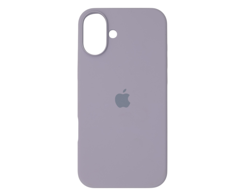 Чохол Silicone Case Full Protective iPhone 16 lavender gray PLS-00-00130527