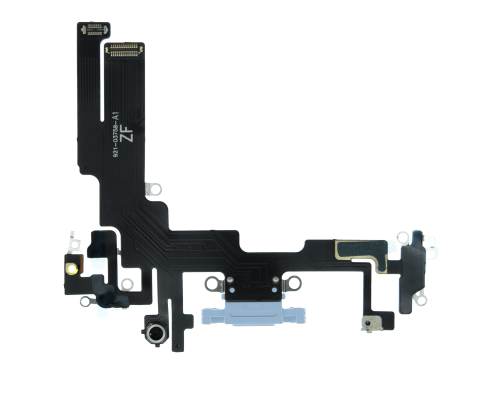 Шлейф iPhone 14 з роз'ємом зарядки blue PLS-00-00107164