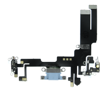 Шлейф iPhone 14 з роз'ємом зарядки blue PLS-00-00107164