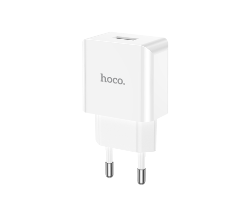 Зарядний пристрій Hoco C106A 10.5W 2.1A 1USB-A white PLS-00-00102035