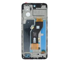 Дисплей Tecno Spark 20 з сенсором та рамкою black (ver. DPT) PLS-00-00131990