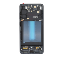 Дисплей Samsung G990 Galaxy S21 FE 5G з сенсором та рамкою black (OLED) (Big size) PLS-00-00159333