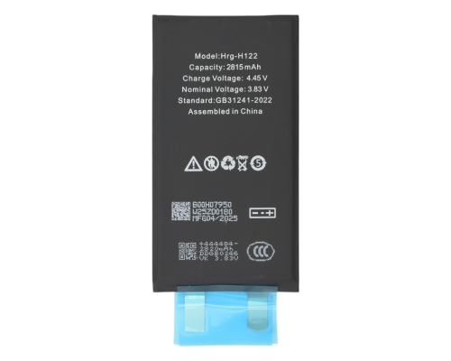 Акумулятор iPhone 12, 12 Pro (Max Bat Cell - без шлейфа) PLS-00-00140434