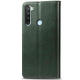 Чохол-книжка Leather GETMAN with card holder Xiaomi Redmi Note 8T green PLS-00-00129177