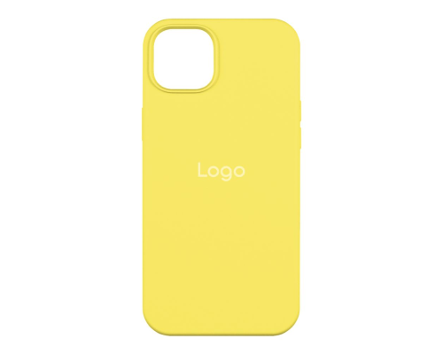 Чохол Silicone Case Full Protective iPhone 15 Plus yellow PLS-00-00109020
