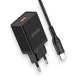 Зарядний пристрій Jokade JB048 1USB-A з кабелем Type-C black PLS-00-00139622