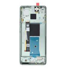 Дисплей Motorola XT2303 Moto Edge 40 з сенсором та рамкою green (Original) PLS-00-00114303
