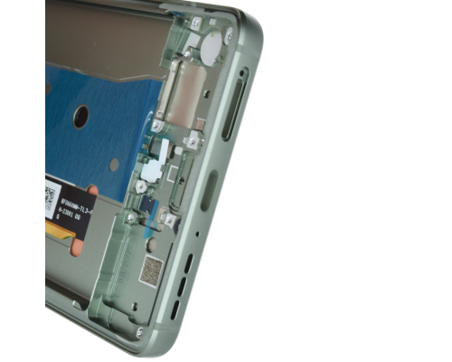 Дисплей Motorola XT2303 Moto Edge 40 з сенсором та рамкою green (Original) PLS-00-00114303